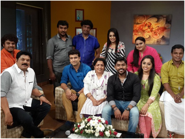 പിഷാരടിയും ആര്യയും..