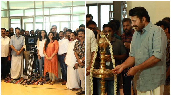 തിരിതെളിച്ച് മമ്മൂട്ടി