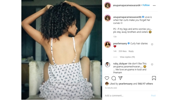 anupamaparameswaraninstapost anupamaparameswaraninstapost