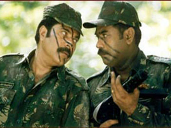 പട്ടാളവുമായി മമ്മൂട്ടി