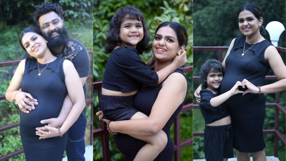 Actress Lakshmi Pramod Shares Her Maternity Photoshoot Pics With